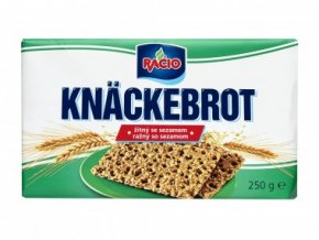 knackebrot zitny se sezamem 250g racio