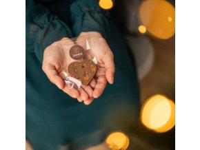 395 4 cokoladove srdicka cokoladove poteseni s potiskem darek vanoce cokoladovna janek