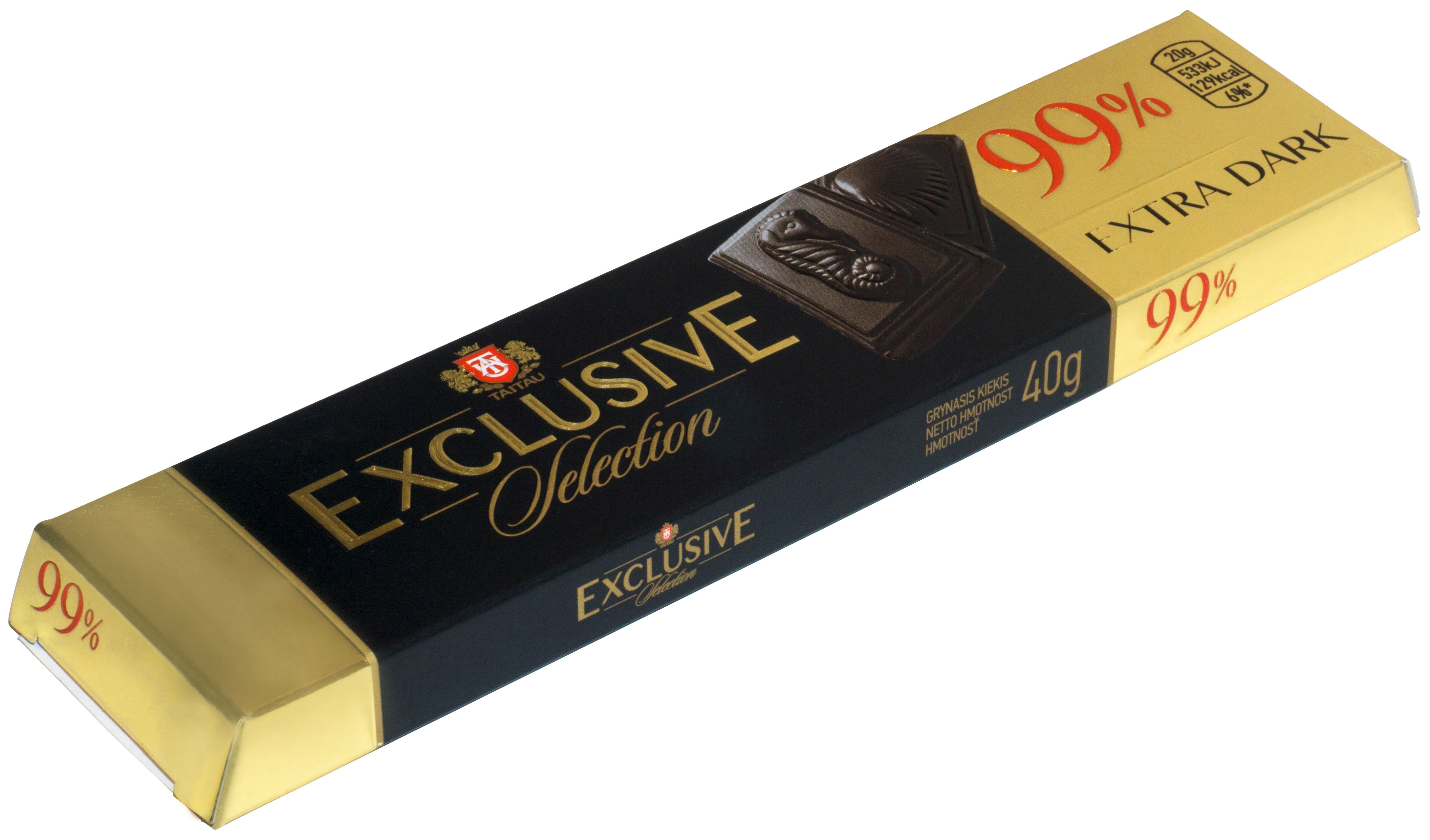 Levně Taitau Exclusive Selection Hořká čokoláda 99% 40g