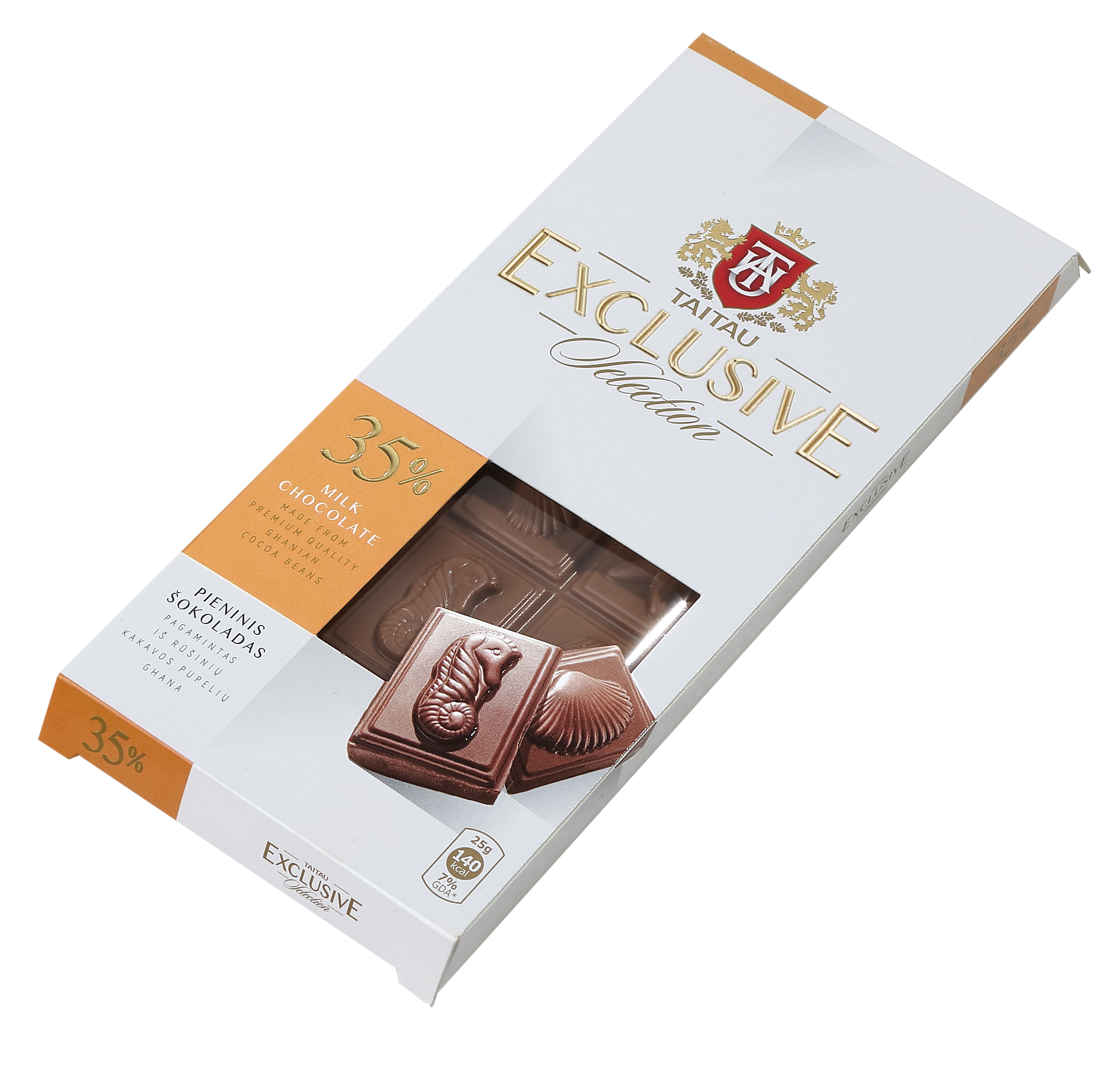 Levně Taitau Exclusive Selection Mléčná čokoláda 35% 100g