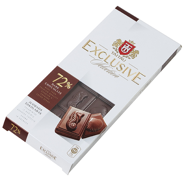 Levně Taitau Exclusive Selection Hořká čokoláda 72% 100g