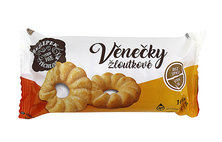 Levně Perník s.r.o. Věnečky žloutkové 100g BEZLEPKU