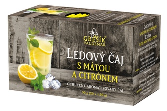 GREŠÍK Ledový čaj s mátou a citrónem 20 n.s.