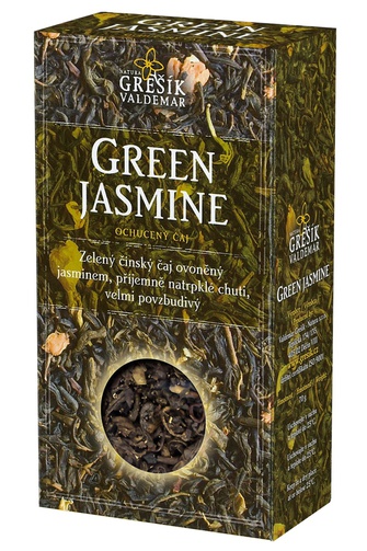 Levně GREŠÍK Čaje 4 světadílů Green Jasmine z.č. 70 g