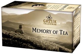 Levně GREŠÍK černý čaj Memory of Tea 20 n.s.