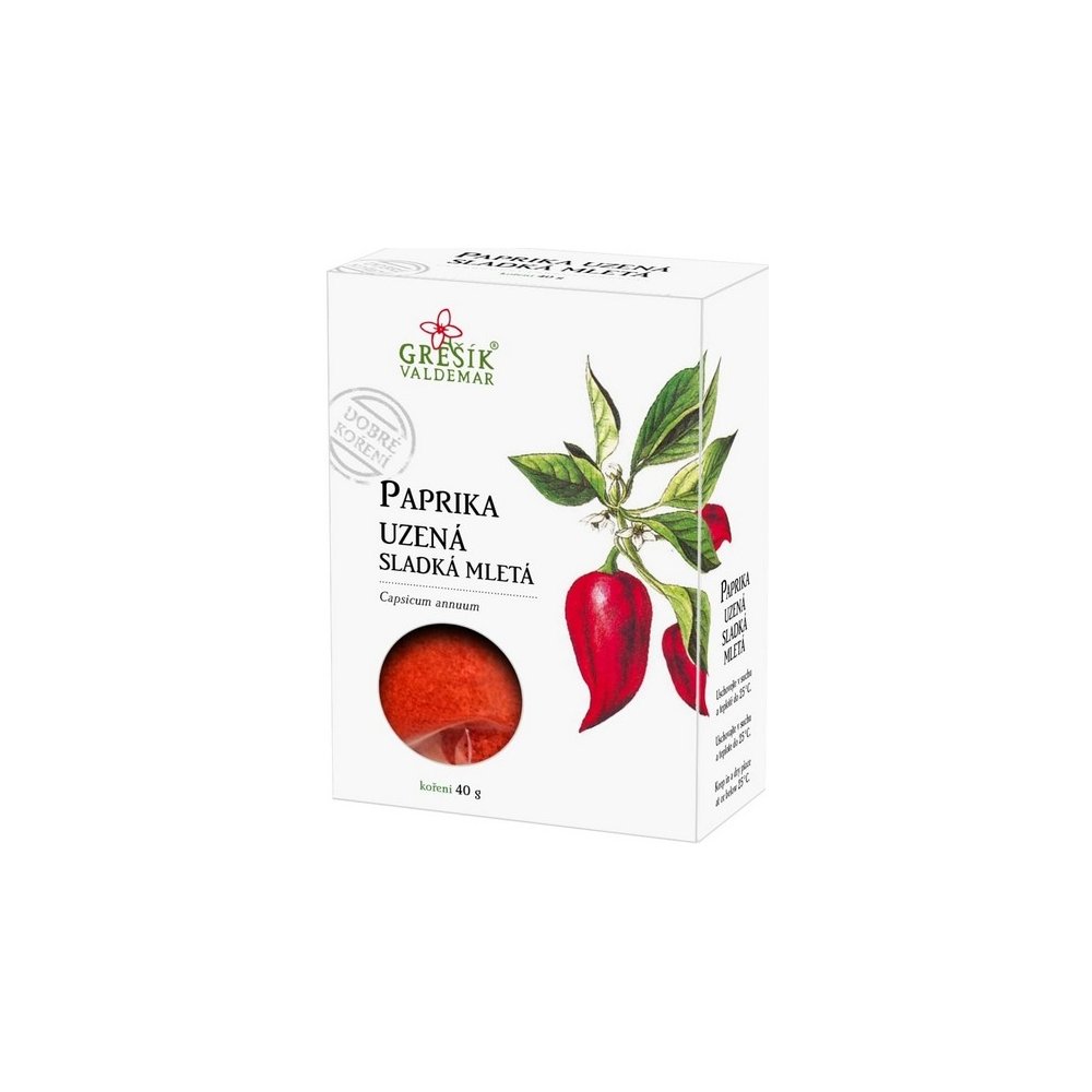 Levně GREŠÍK Dobré koření Paprika uzená sladká mletá 40 g