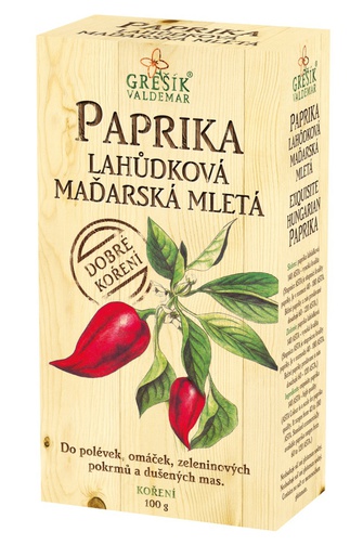 Levně GREŠÍK Dobré koření Paprika lahůdková maďarská 100g