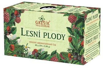 GREŠÍK Lesní plody Ovocný čaj 20 n.s.