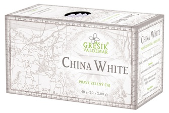 GREŠÍK China White Zelený čaj 20 n.s.