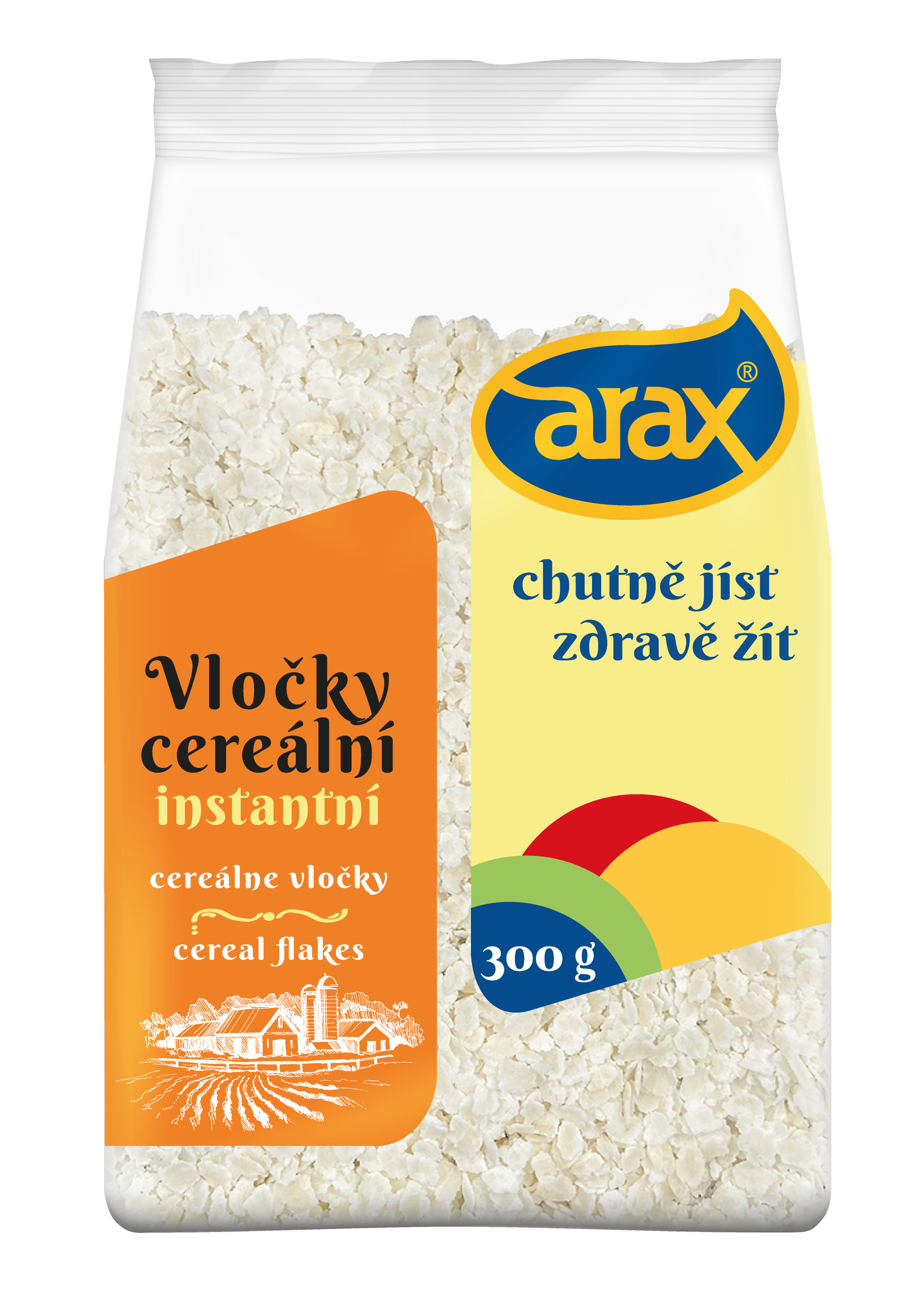 ARAX Rýžové vločky instantní 300 g