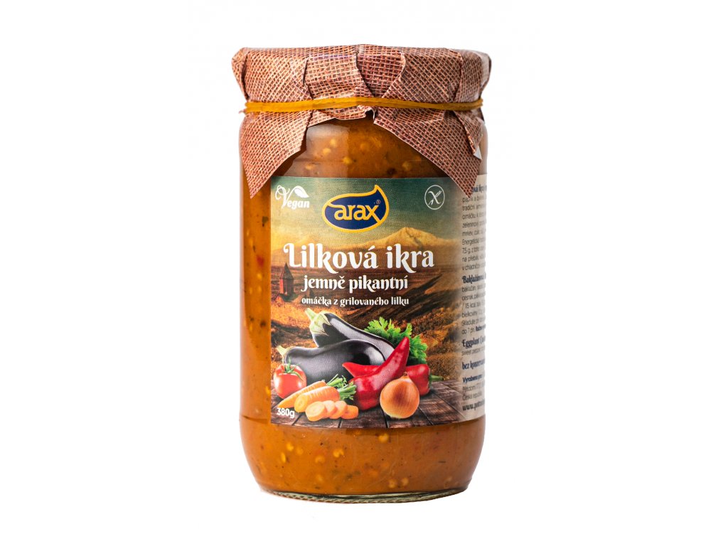 ARAX Lilková ikra, jemně pikantní 380 g