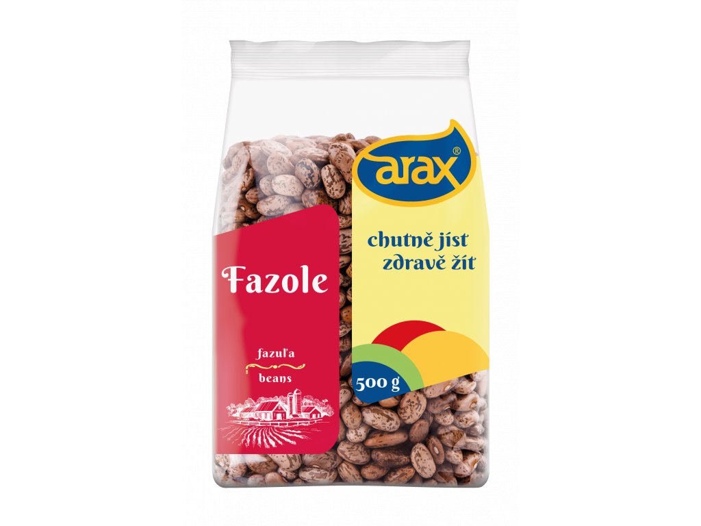 Levně ARAX Fazole barevná pinto 500 g