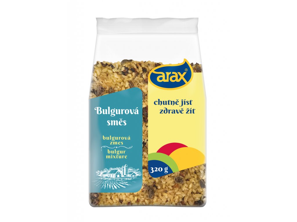 Levně ARAX Bulgur s rajčaty a olivami 320 g