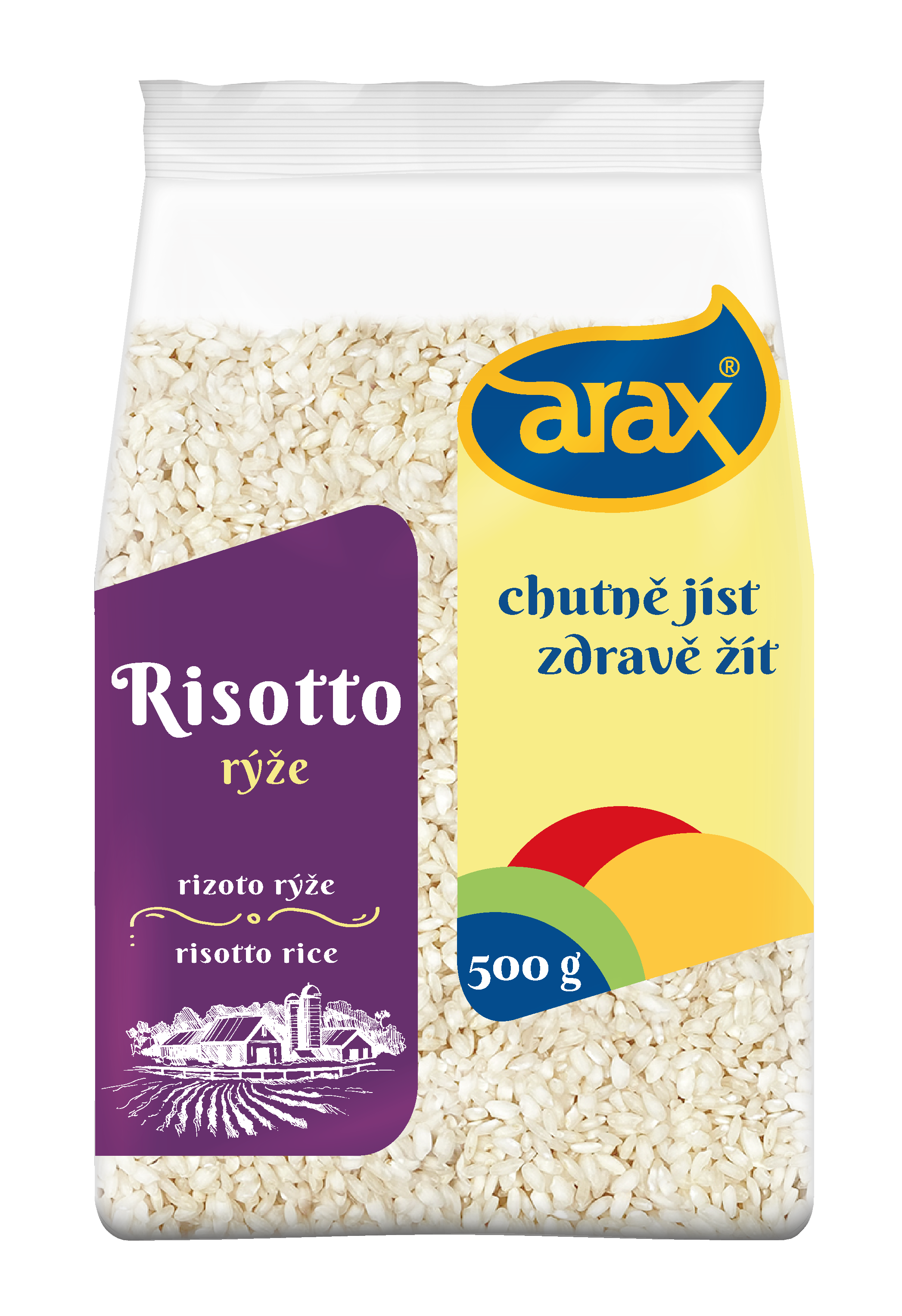 Levně ARAX Rýže Arborio, Risotto 500 g