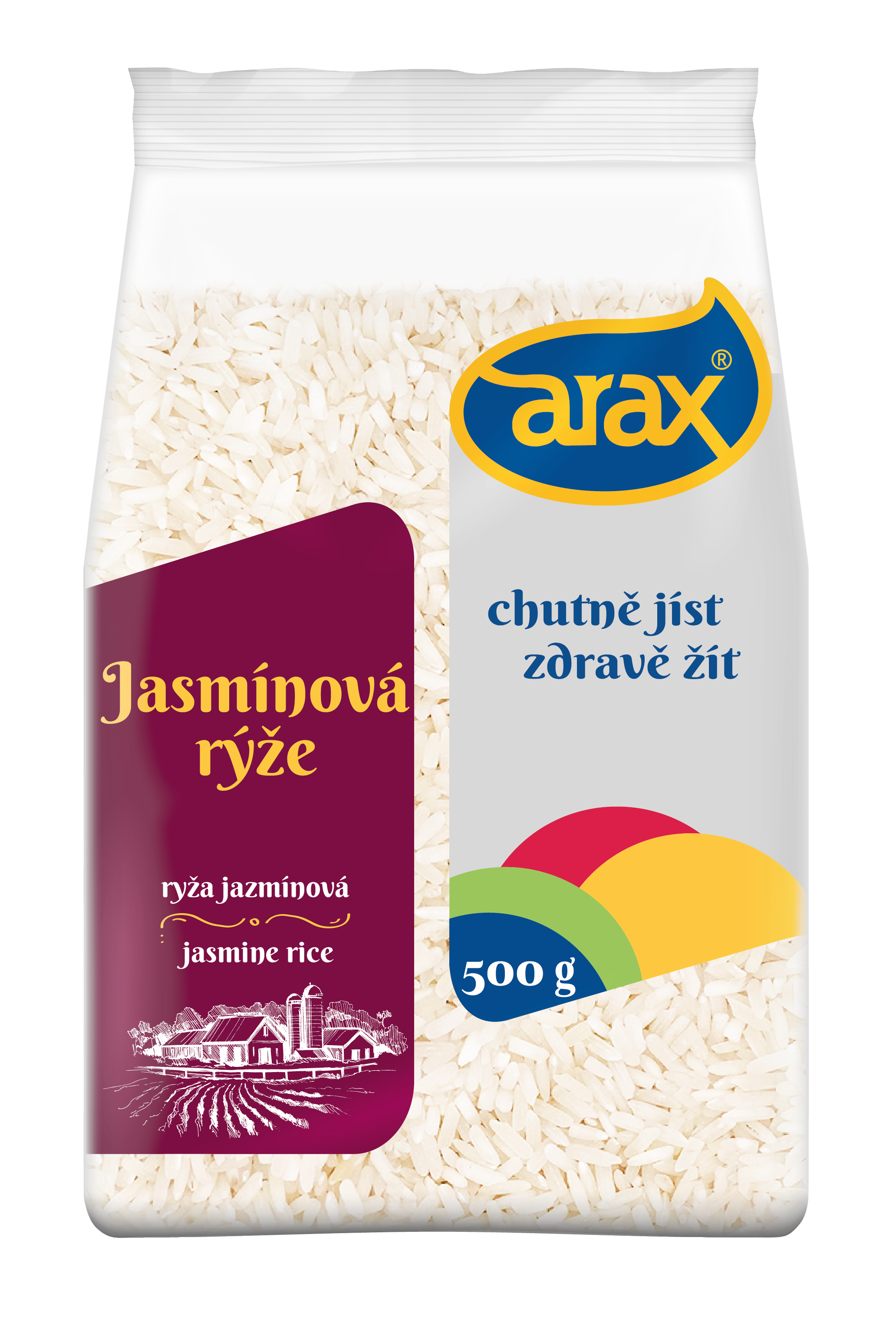 Levně ARAX Rýže jasmínová 500 g
