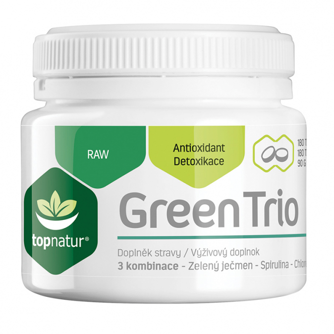 Levně TOPNATUR s.r.o. TOPNATUR Green Trio 180 tablet