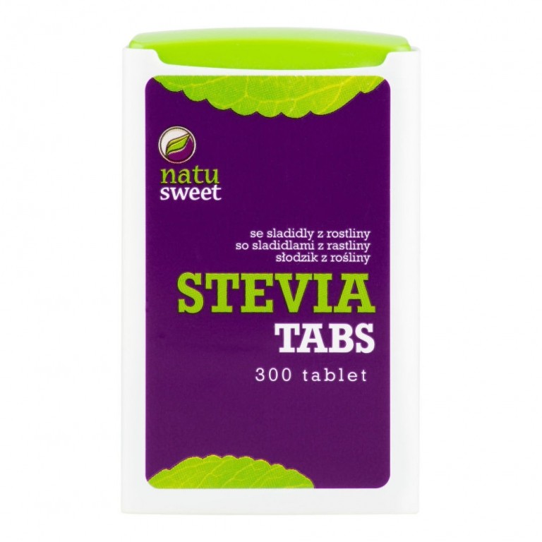 Levně Natusweet Stevia tablety v zásobníku 300 tbl. 18 g