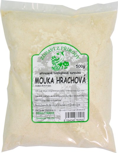 Levně Zdraví z přírody s.r.o. Mouka hrachová žlutá 500g