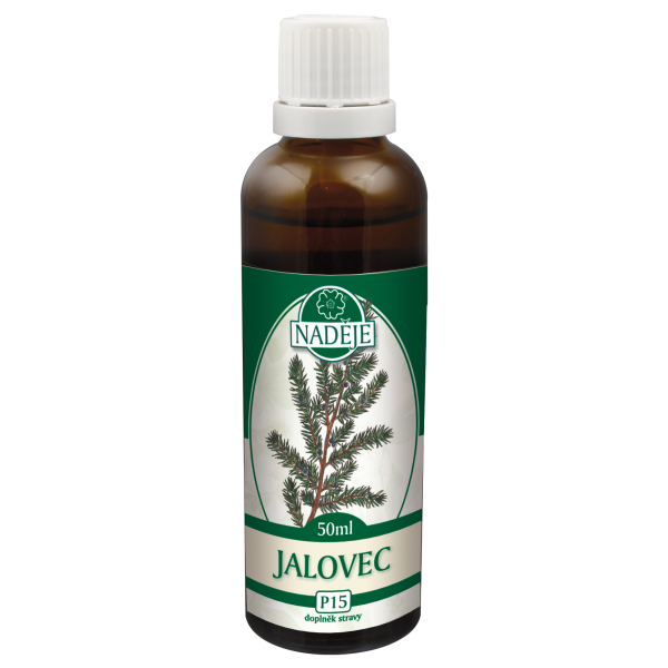 Naděje-byliny NADĚJE-PODHORNÁ Tinktura z pupenů - Jalovec 50 ml