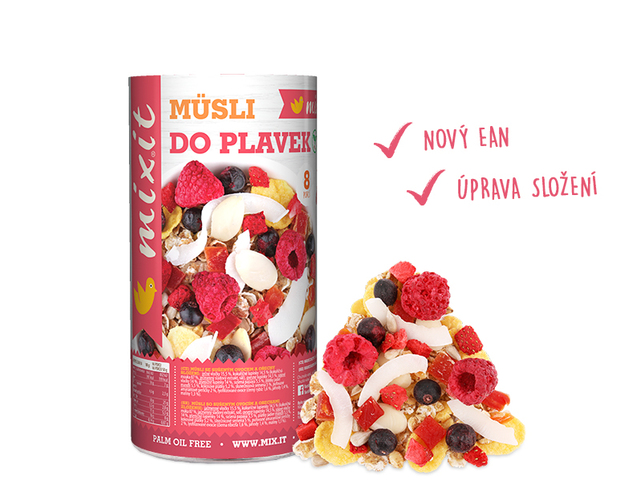 Levně MIXIT Müsli Do plavek 400G