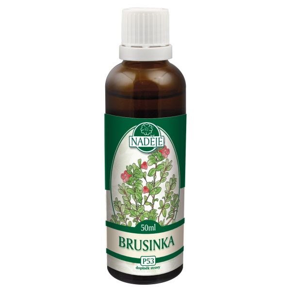 Naděje-byliny NADĚJE-PODHORNÁ Tinktura z pupenů - Brusinka 50 ml