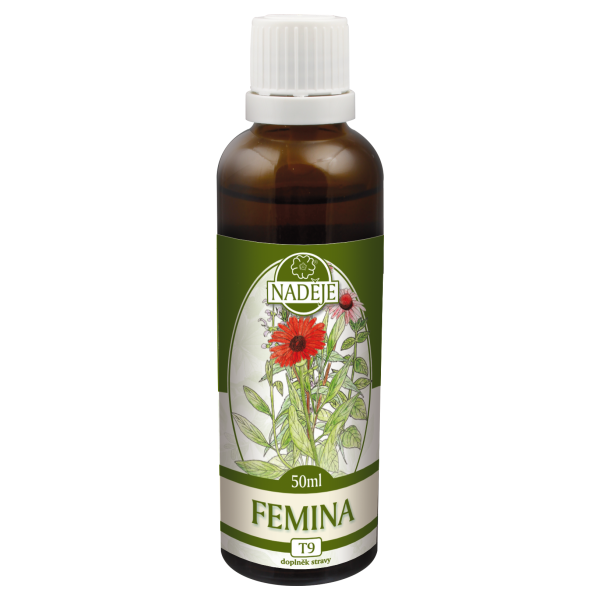 Naděje-byliny NADĚJE-PODHORNÁ Tinktura z bylin - Femina 50 ml
