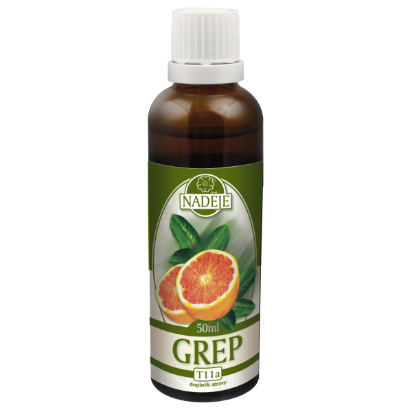 Naděje-byliny NADĚJE-PODHORNÁ Tinktura z bylin - Grapefruit 50 ml
