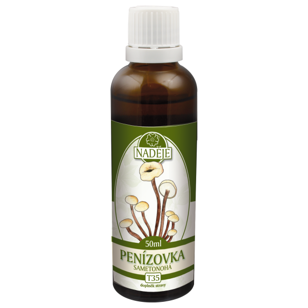 Naděje-byliny NADĚJE-PODHORNÁ Tinktura z bylin - Penízovka sametonohá 50 ml