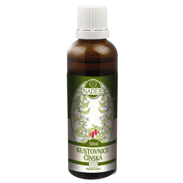 Naděje-byliny NADĚJE-PODHORNÁ Tinktura z bylin - Kustovnice čínská 50 ml