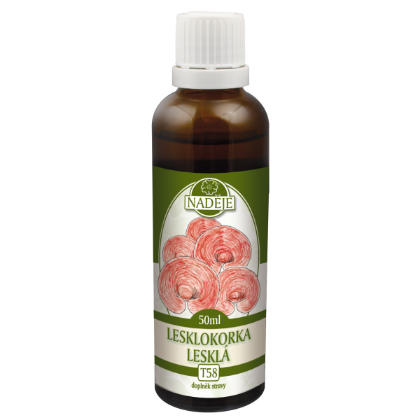 Naděje-byliny NADĚJE-PODHORNÁ Tinktura z bylin - Lesklokorka 50 ml