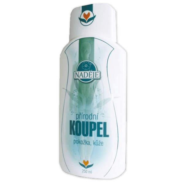 Naděje-byliny NADĚJE-PODHORNÁ Přírodní koupel - pokožka, kůže 250 ml