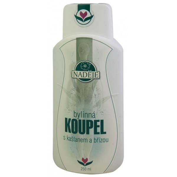 Levně Naděje-byliny NADĚJE-PODHORNÁ Přírodní koupel - lymfa 250 ml