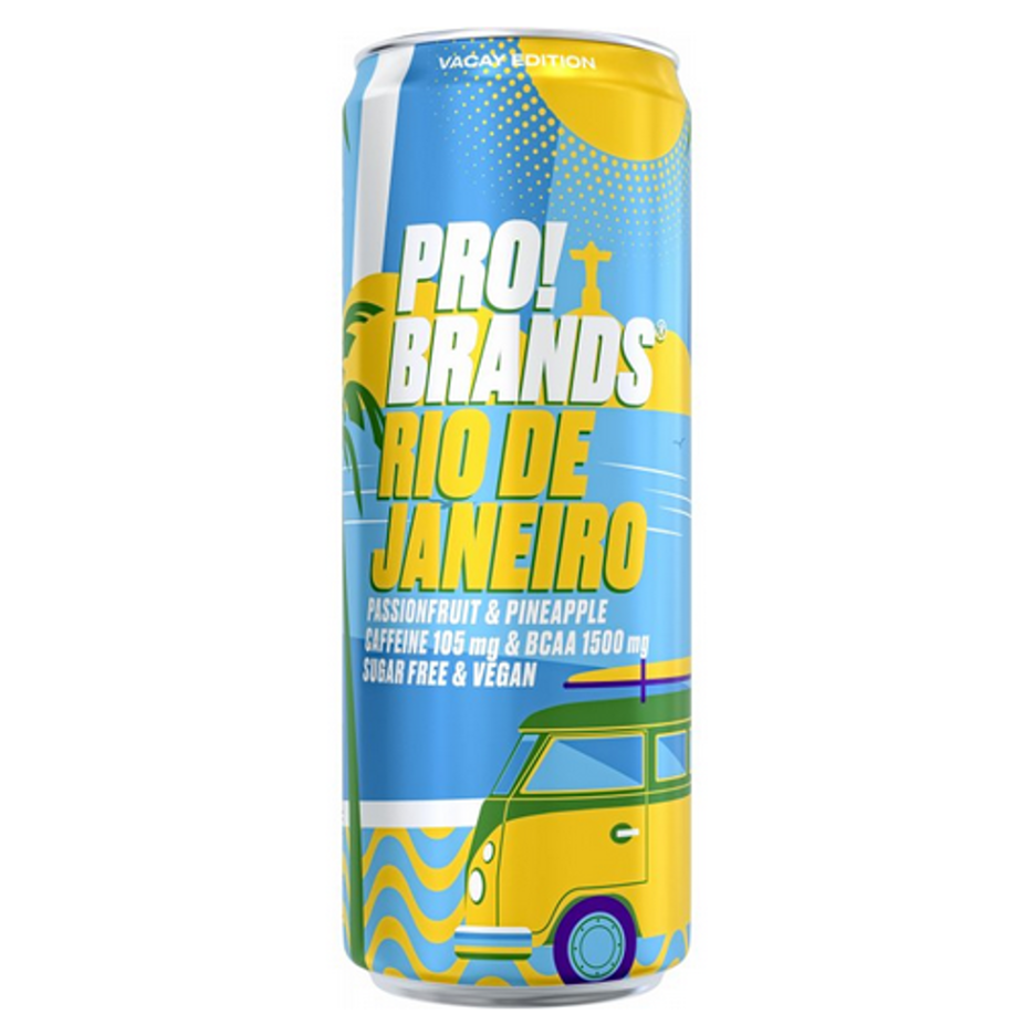 Levně PROBRANDS BCAA Drink DE JANEIRO passion fruit a ananas 330 ml
