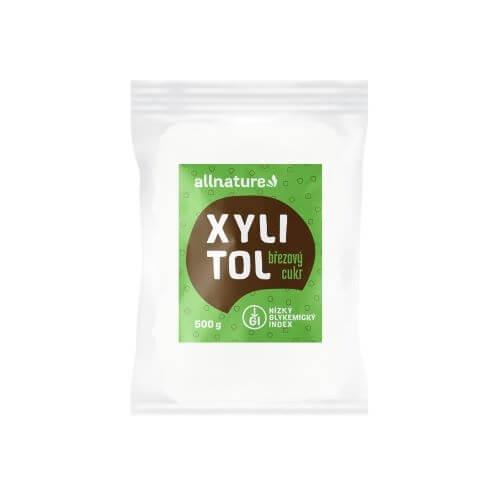 Levně Allnature Xylitol - březový cukr 500 g