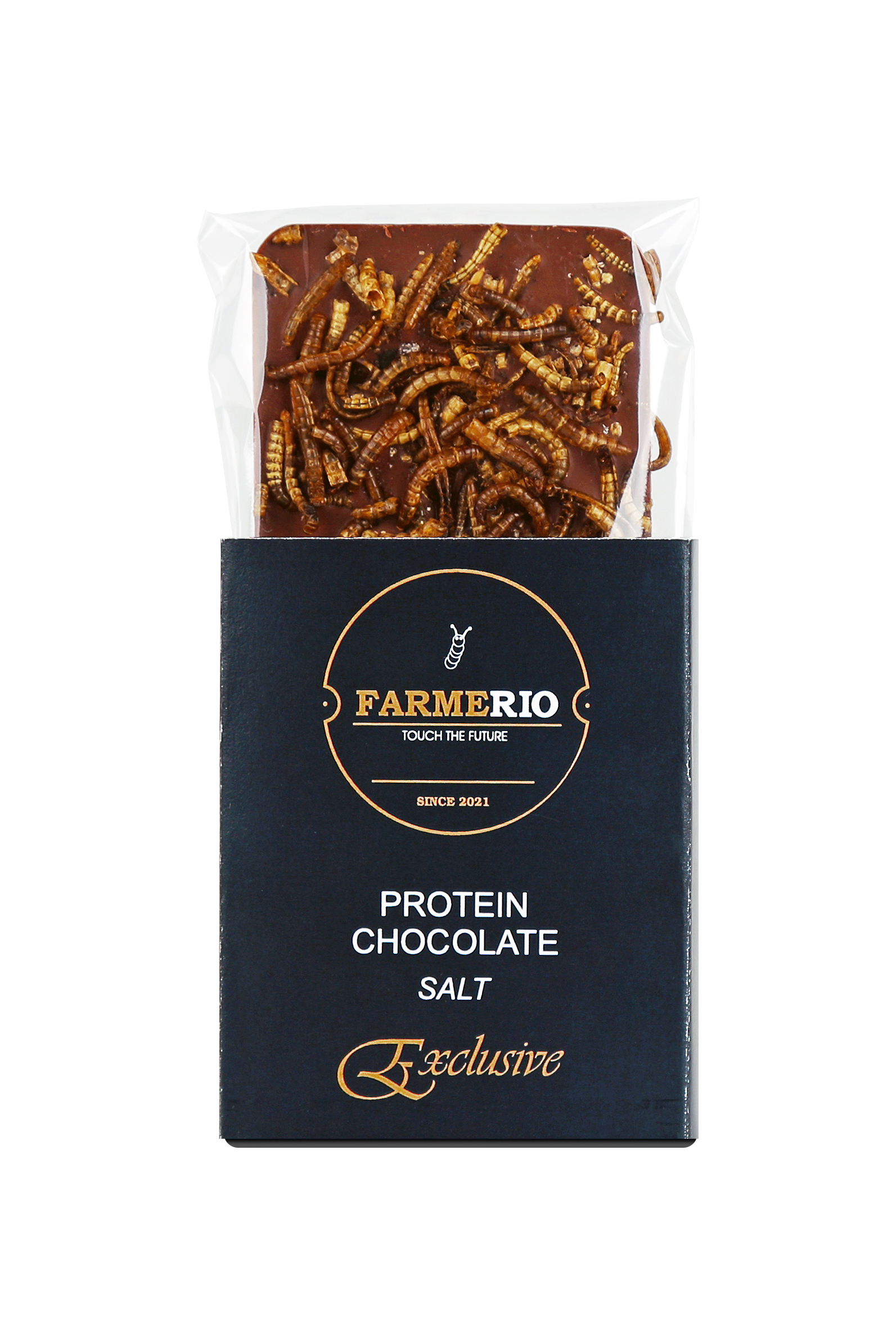 Levně FARMERIO s.r.o. FARMERIO Protein chocolate - salt 50 g