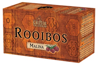 Levně GREŠÍK Rooibos Malina 20 n.s.