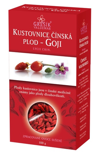 Levně GREŠÍK Kustovnice čínská plod (Goji) 100 g