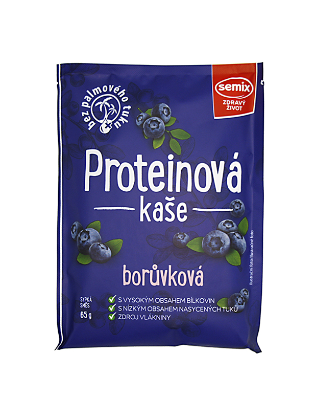 Levně Semix Proteinová kaše - borůvka 65 g