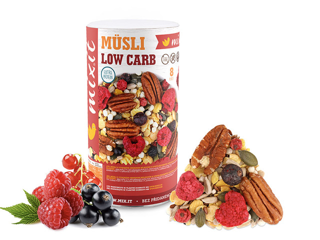 Levně MIXIT Müsli low carb - Lesní ovoce 500 g