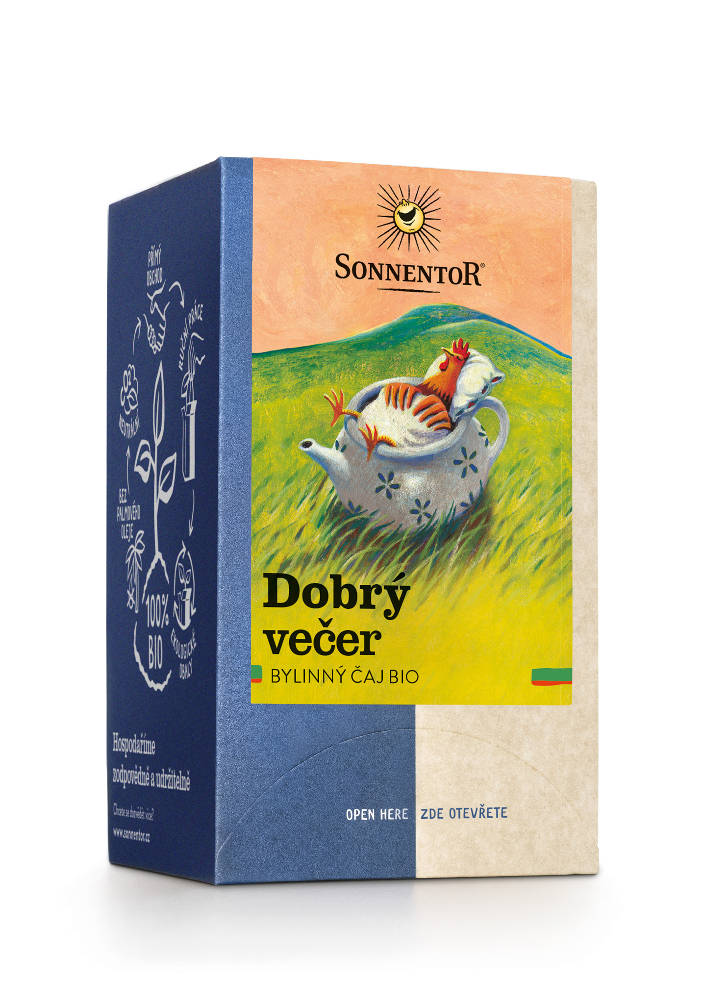 Sonnentor s.r.o. Sonnentor Dobrý večer bio 27g porc. dvoukomorový