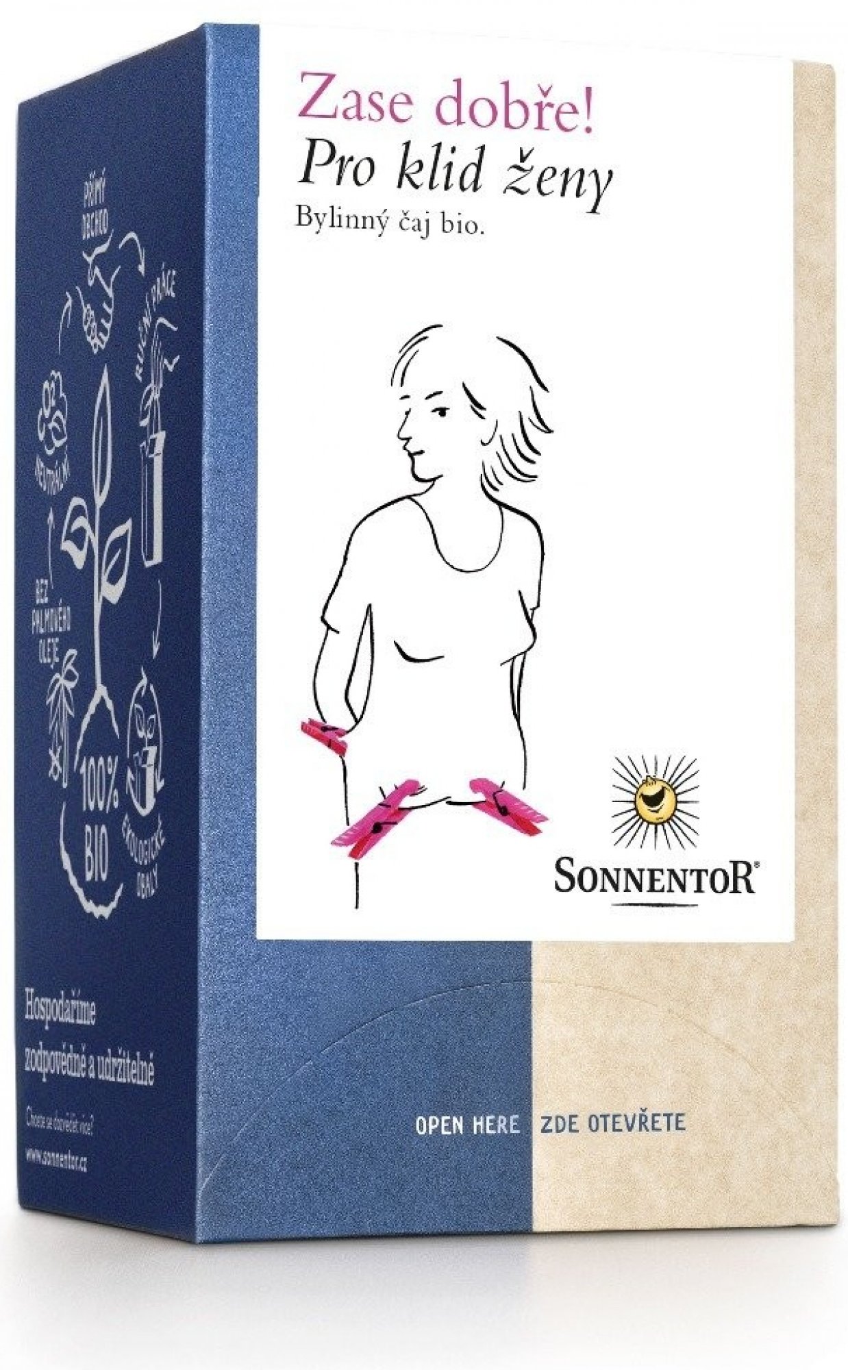 Sonnentor s.r.o. Sonnentor Pro klid ženy bio 27 g porc. dvoukomorový