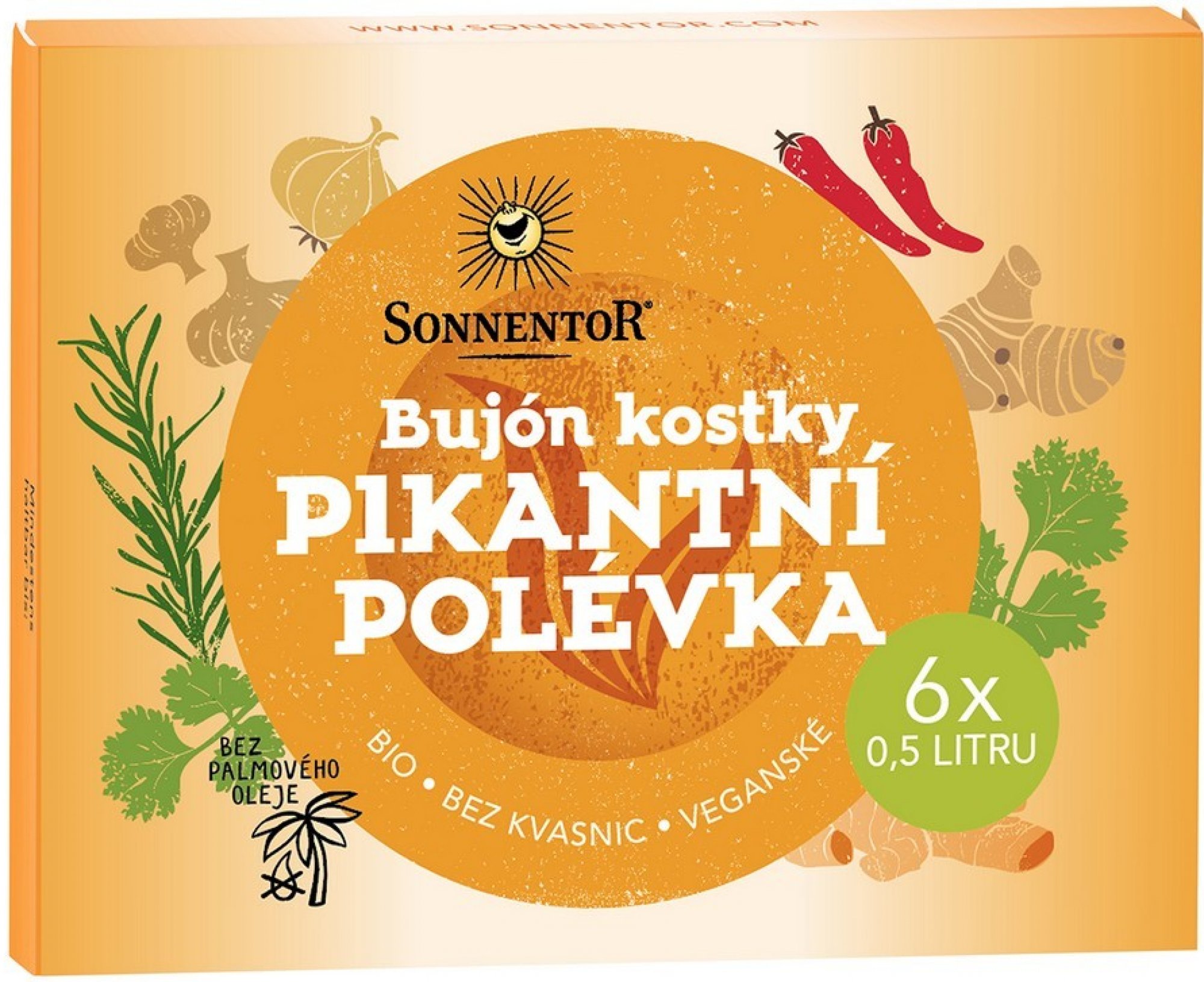 Levně Sonnentor s.r.o. Sonnentor Pikantní polévka bio 60g