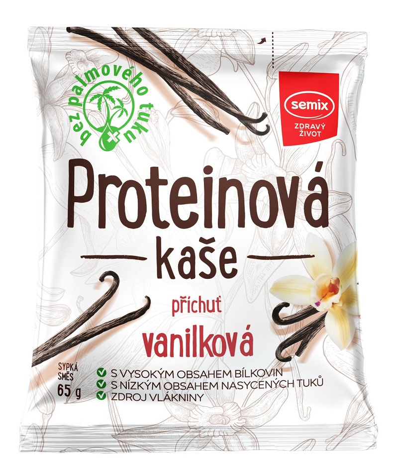 Levně Semix Proteinová kaše VANILKA 65g