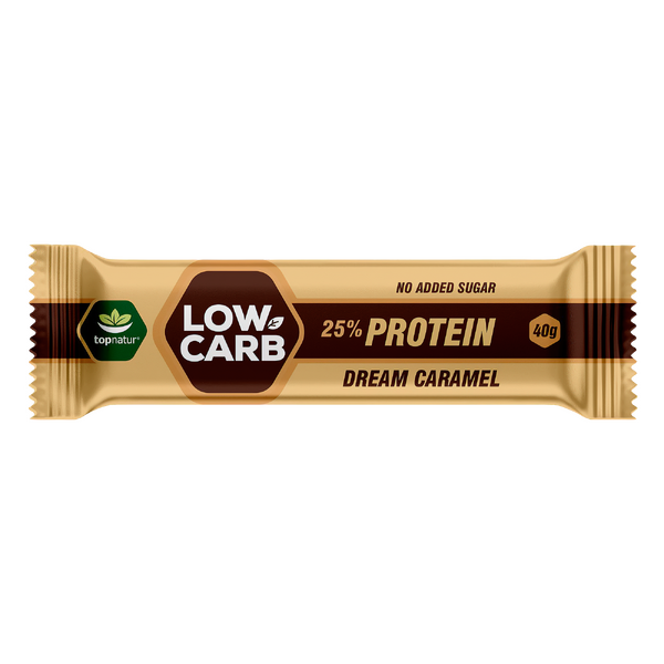 Levně TOPNATUR s.r.o. TOPNATUR LOW CARB proteinová tyčinka karamel 40 g