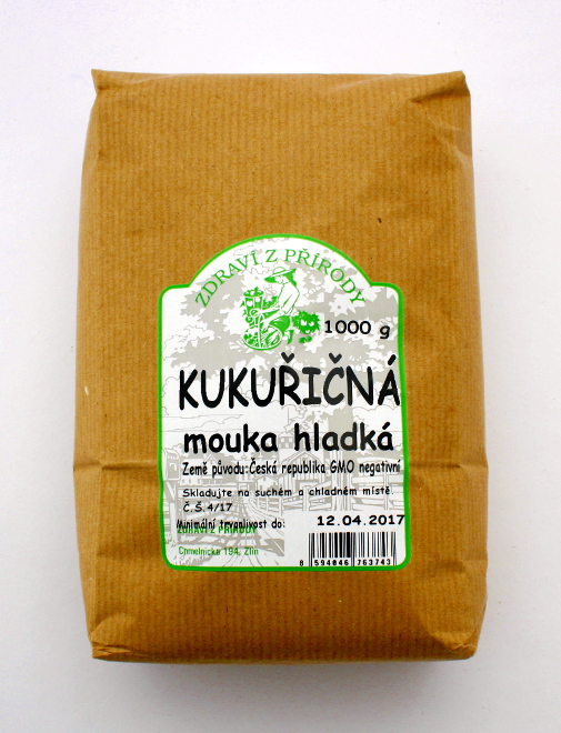 Zdraví z přírody Mouka kukuřičná hladká 1kg