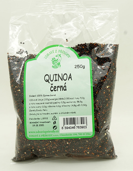 Zdraví z přírody Quinoa černá 250g