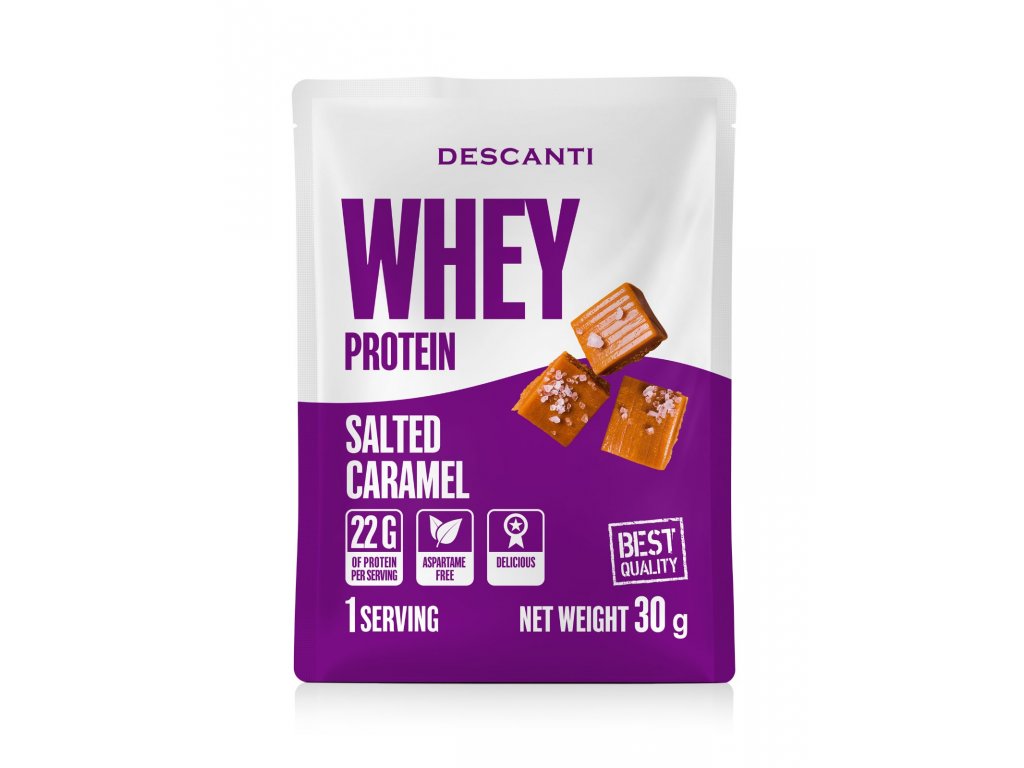 Levně DESCANTI s.r.o Descanti whey protein - slaný karamel Množství: 30 g
