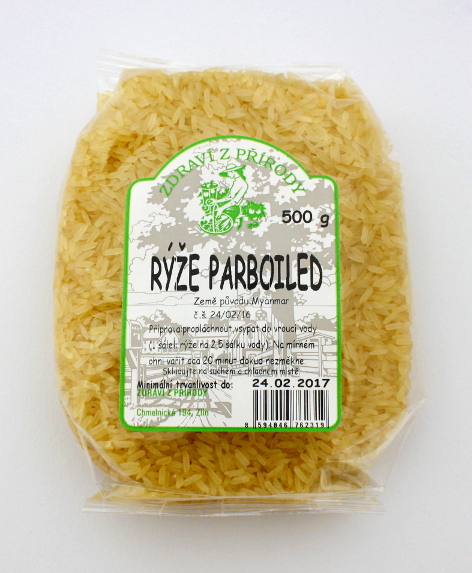 Levně Zdraví z přírody Rýže parboiled 500g