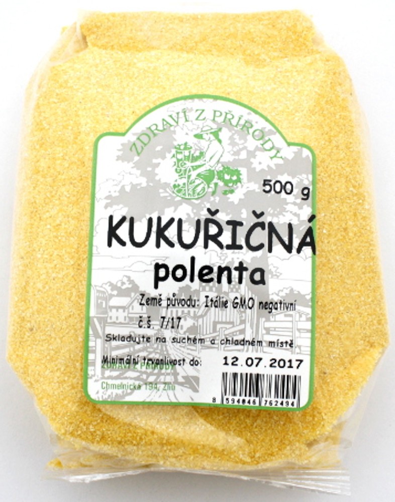 Levně Zdraví z přírody Polenta 500g