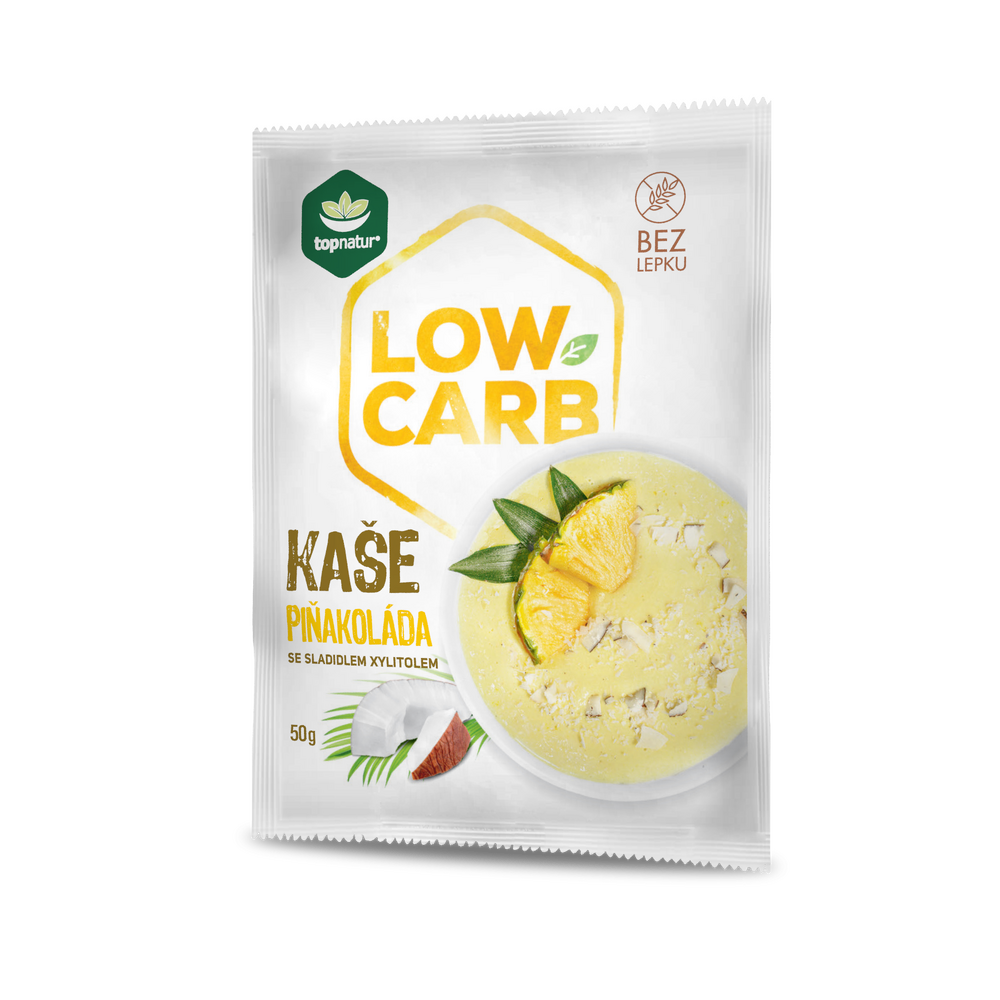 Levně TOPNATUR s.r.o. TOPNATUR LOW CARB kaše Piňa Colada 50g